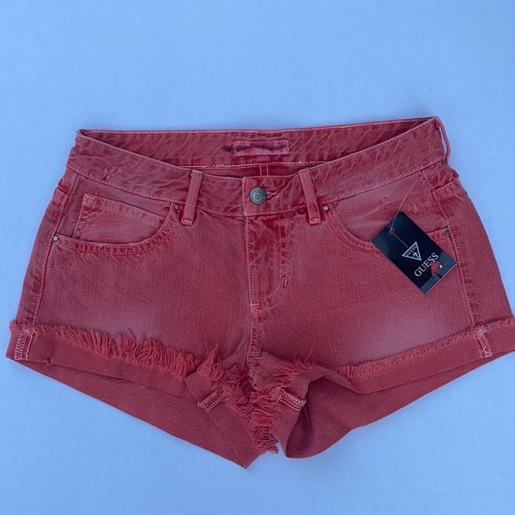 New GUESS Women's Denim Shorts SZ 27 - Picture 1 of 6